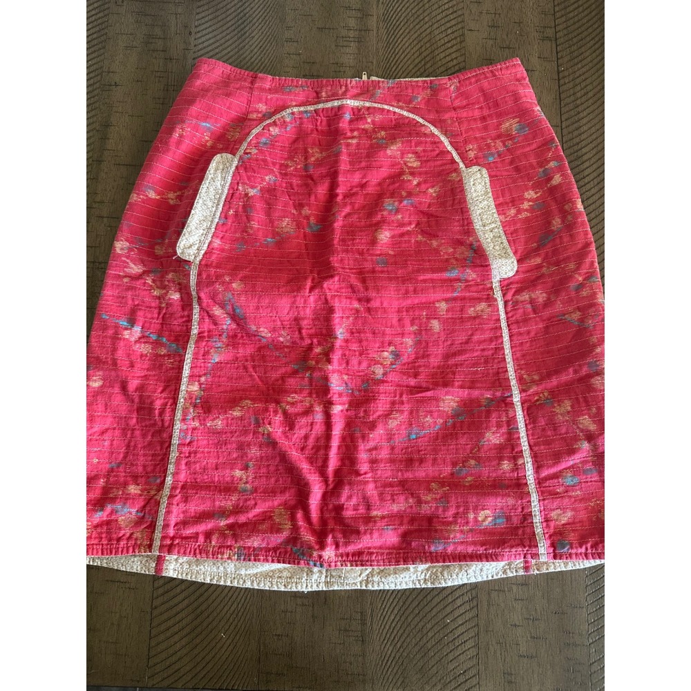 REVERSIBLE Noa Noa Quilted Cotton Skirt -‎ Boho Cottagecore